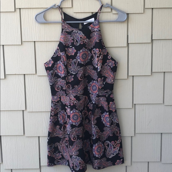 Lush Pants - Lush (Nordstrom) Paisley Print Romper